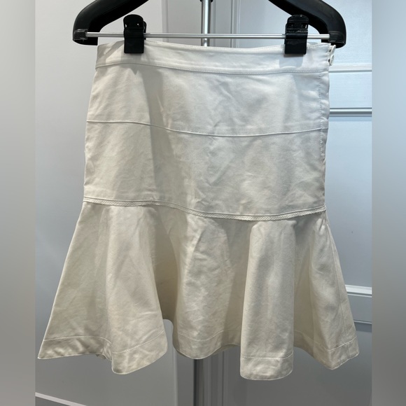 Marc Jacobs Size 6 white cotton fully lined skirt - Picture 3 of 8